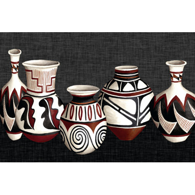 Mexican Pottery - Wrapped Canvas Print