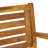2PC Barstool Set With Comfortable Cushions And Durable Acacia Wood Construction For Outdoor Use