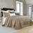 Marcielo Oversized Embroidered Velvet Quilt Set With 2 Pillow Shams-103554288-103554293