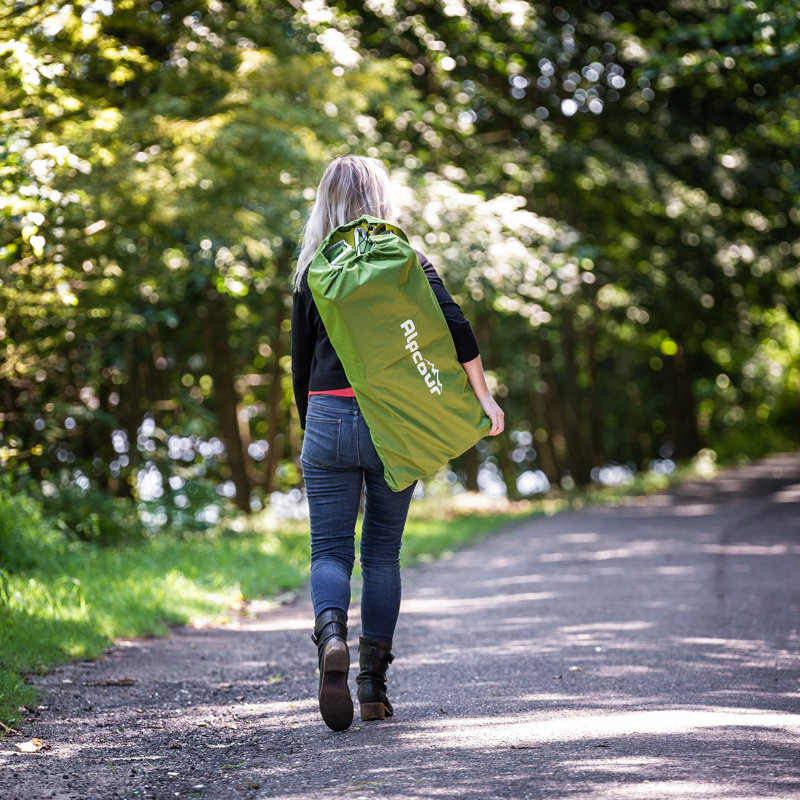Lit de camp pliant Alpcour, Vert