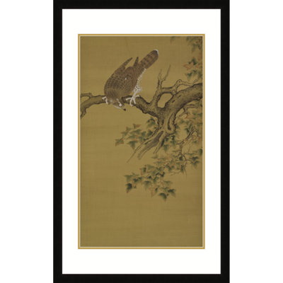 Xiu Yitang An Eagle on the Maple - Single Picture Frame Print