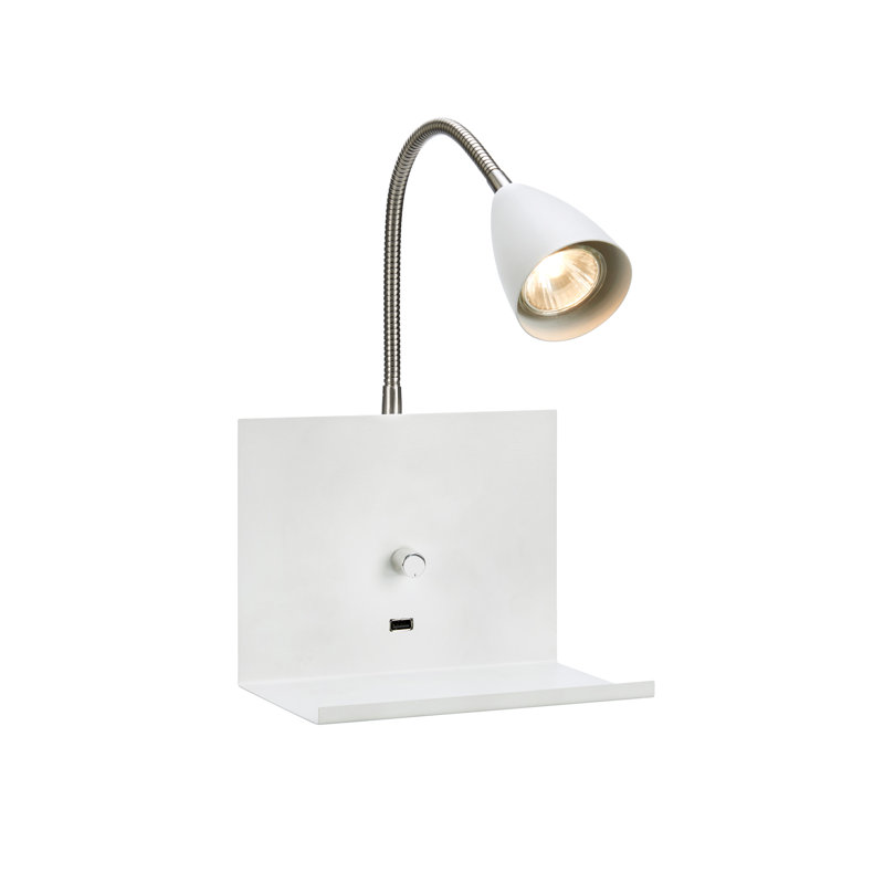 Daine Plug-in Spotlight, White