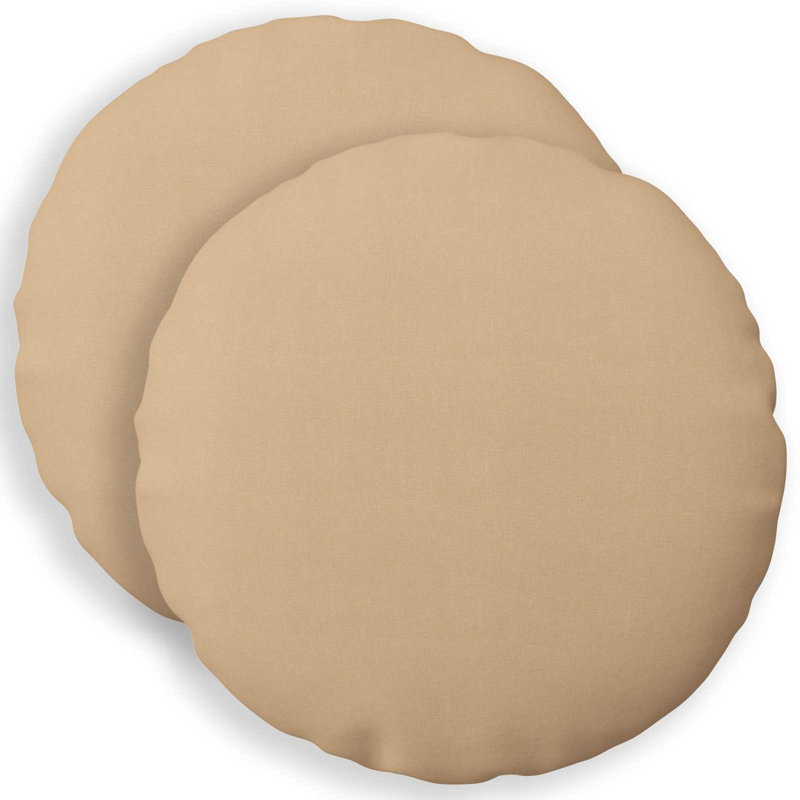 Cushion, Round 40cm, Cream