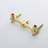 Wall Mount Bathroom Vanity Sink Faucet with Pop-Up Drainer-115827495