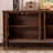 Simple And Creative Solid Wood TV Stand