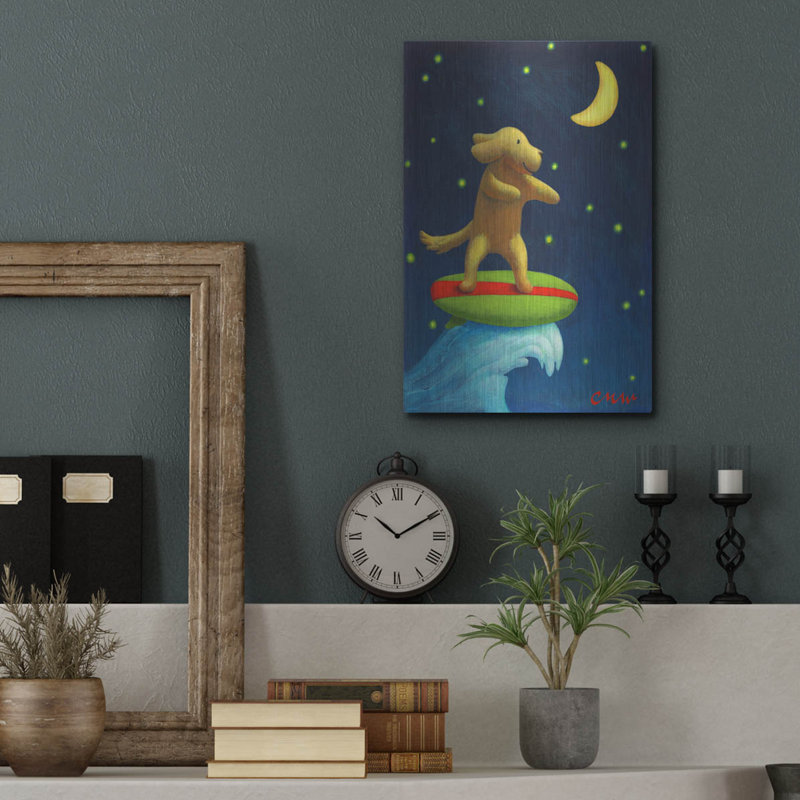 " Night Rider " by Chris Miles, 16" H x 12" W