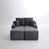 Tissu gris