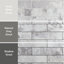 Biarritz 3" x 11.88" Straight Edge Ceramic Brick Look Subway Wall Tile-1136364804