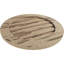 Évent rond en similibois Timberthane-64532669-64532671