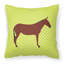 Coussin décoratif extérieur cheval donkey check-23813576-48712603