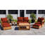 Chatsworth Outdoor 7 - Piece Teak Conversation Set-1208769997-1208770004