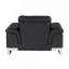 Chaise en cuir fleur-1809822201