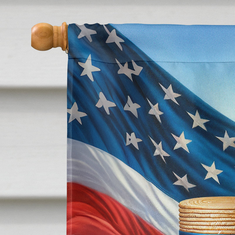 Drapeau «All American House», Labrador Retriever