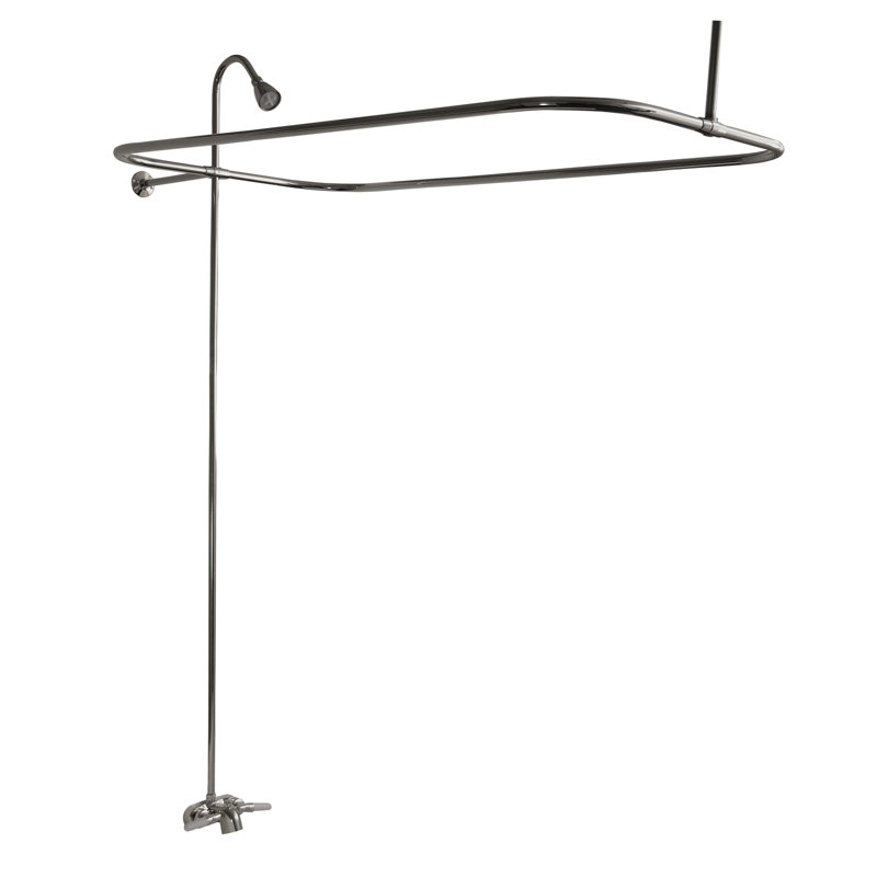 Andover 60'' x 30'' Soaking Acrylic Bathtub with Faucet
