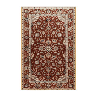 Tapis brun lavable à la machine