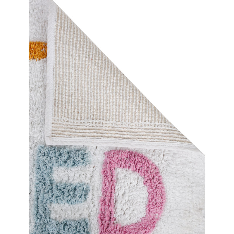 Lehens 100% Cotton Non-Slip Bath Rug