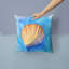 Coussin décoratif intérieur / extérieur bleu / brun Shells
