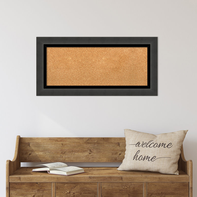 Cork Corkboard / Bulletin Board, 1'5" H x 2'11" W