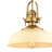 Elegant Adjustable Chandelier, Metal Body, 13.8 x 11.8 inches | White Finish, Ø3.7 x 2 inches Base Plate | Max 40W E27 Socket (Bulb Not Included) | Perfect for Dining Room, Living Room, and Entryways, Stylish & Functional Design