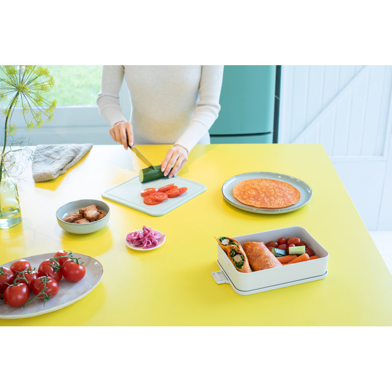 Brabantia Make & Take Lunch Box, Large, Light Gray