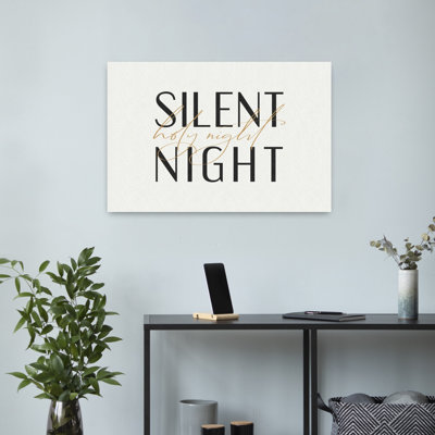 Art contemporain abstrait nuit silencieuse