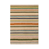 Hand Tufted Wool Striped Area Rug