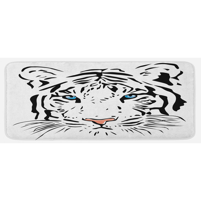 Tapis de cuisine tatouage