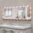 Full Length Mirror with Lights, 3 Color Modes, Touch Control, Ideal for Dressing Room and Bedroom-129417646-129417649