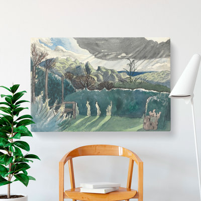 Landscape by Paul Nash - Wrapped Canvas