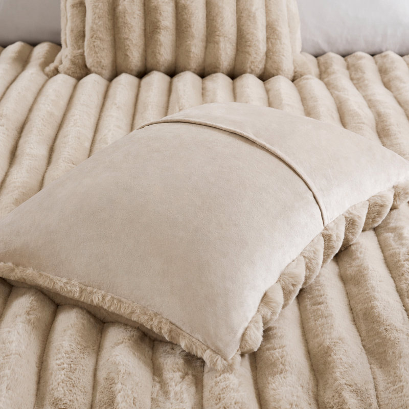 Faux Fur Comforter