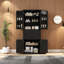 Élégante armoire de rangement polyvalente avec tiroirs et tablettes réglables, sécurité anti-basculement, fabrication en panneau de fibres à densité moyenne de qualité supérieure - idéale pour la salle de bain, la cuisine, le salon, la chambre ?-1751892848