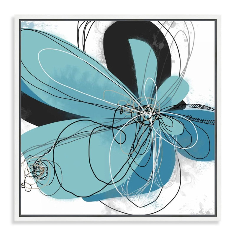 «Big Hearted Flowers III» par Rodgers Lindsay - reproduction d'art sur toile