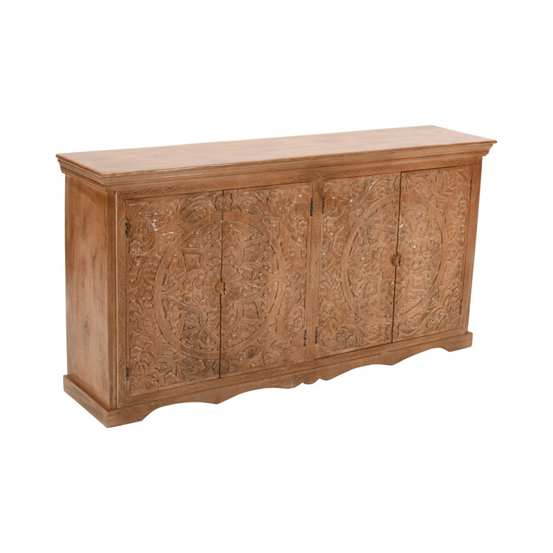 Artwork 175cm Solid Wood Sideboard