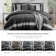 Stevee Striped Microsuede Plush Comforter Set in Farmhouse Style