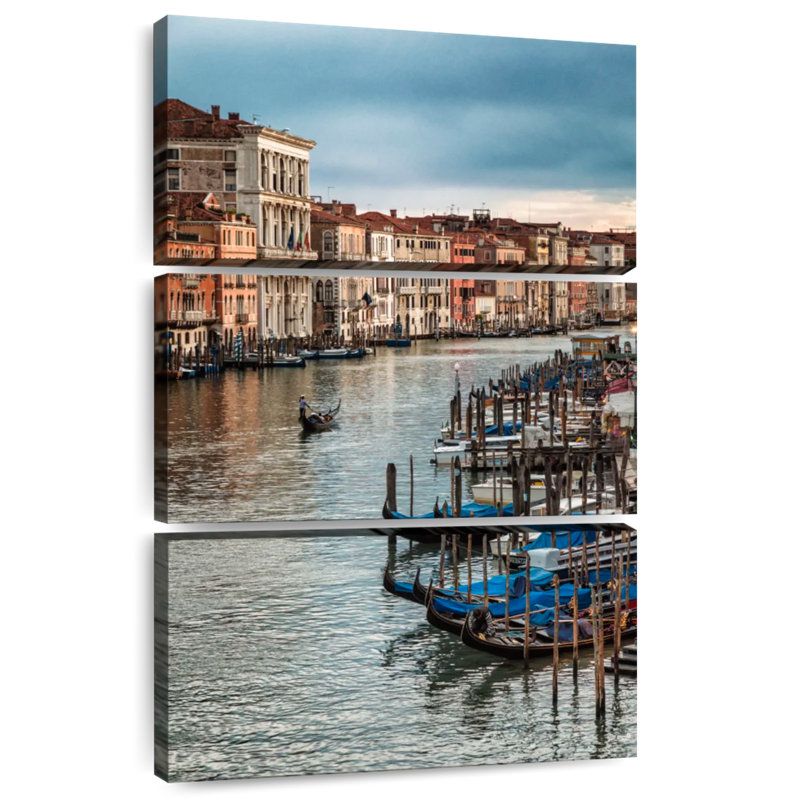 Nicci, le Grand Canal à Venise, Italie I, H 32 po x l 20 po