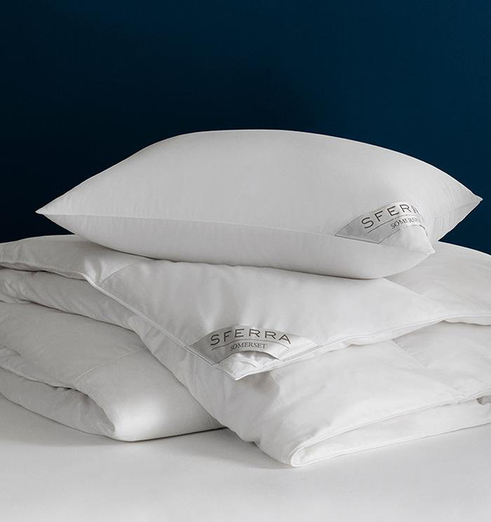 Somerset All Season Down Comforter, Twin, Light