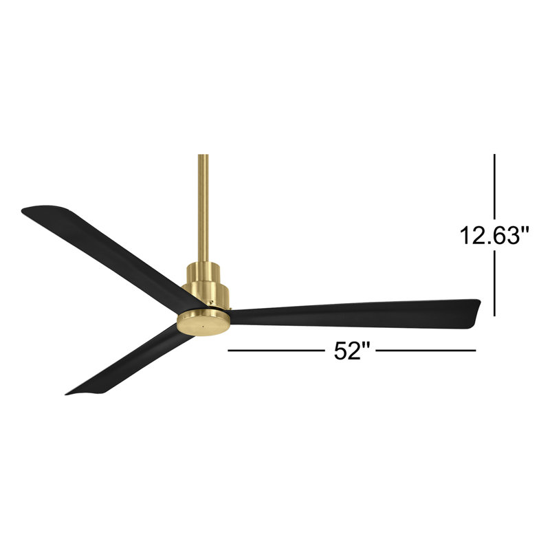 Simple 52'' Ceiling Fan