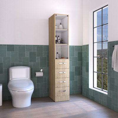 Freestanding Linen Cabinet