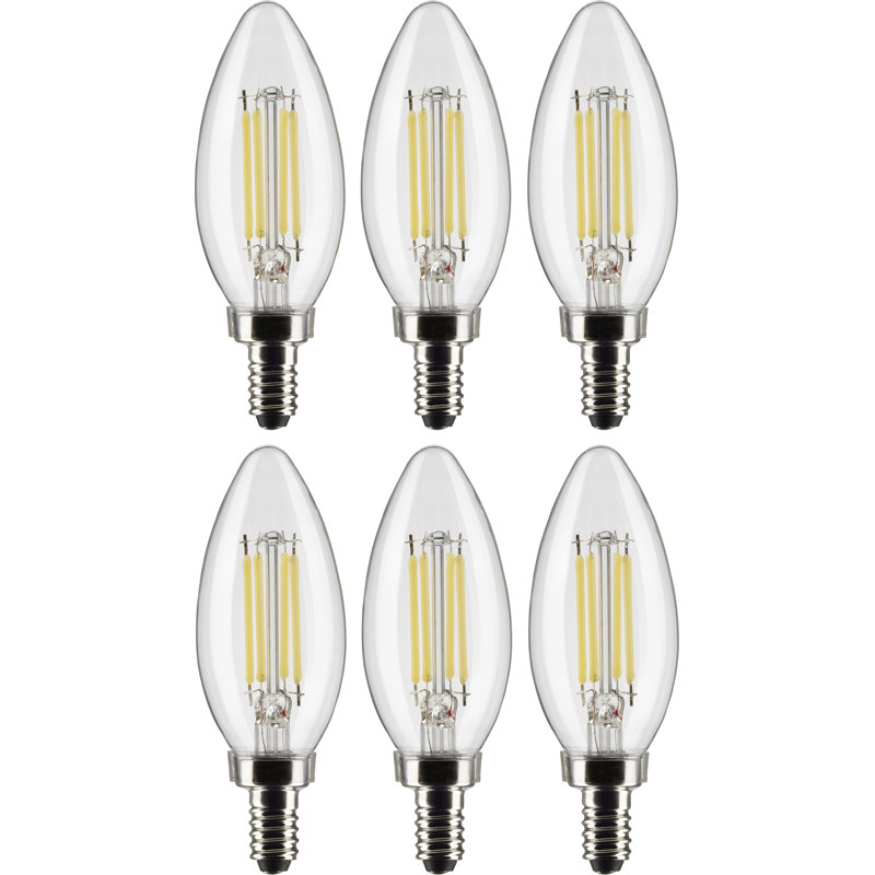 5,5 W (équivalent à 60 W), ampoule DEL B11, à intensité variable, E12 / candélabre, 3000