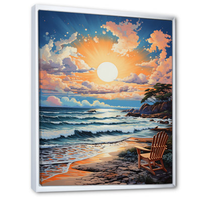 Beach Bliss Pointillism - impression