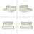 Twin Size Bed Frame With Side Bookshelves, Two Drawers, And Built-In USB Port-163317080