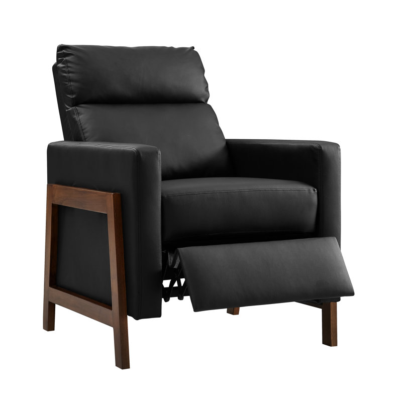 Fauteuil inclinable manuel Parley, Noir