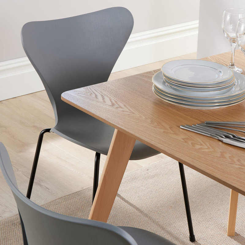 Velva 4 - Person Dining Set, Grey