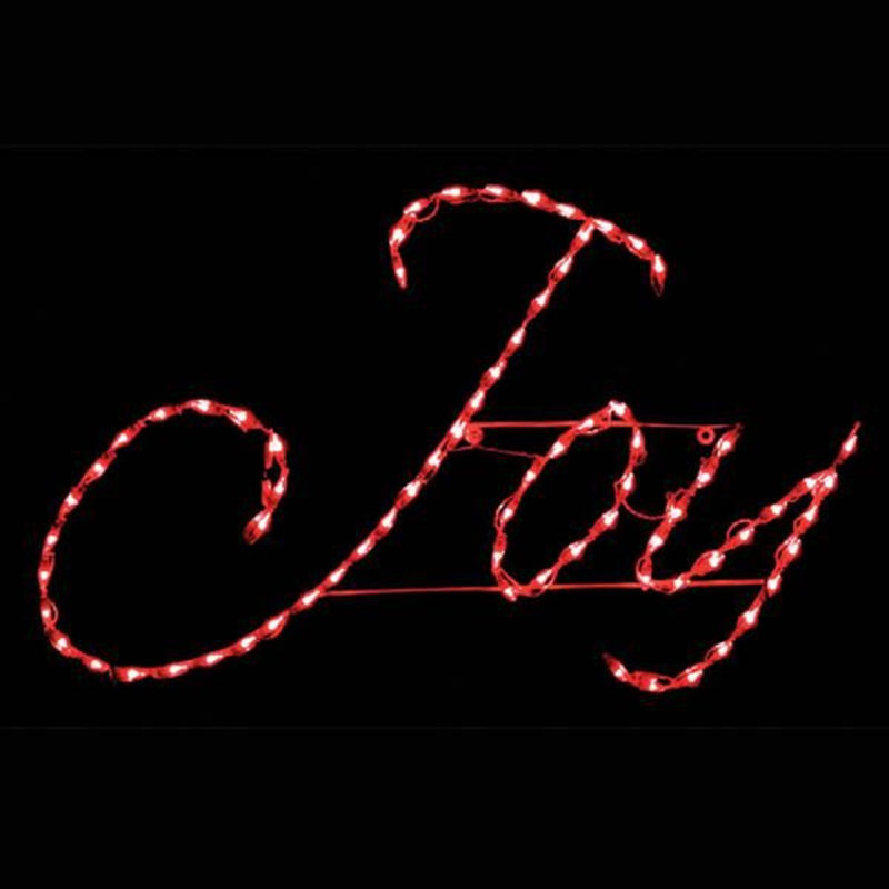 Enseigne lumineuse 74 lumières Joy