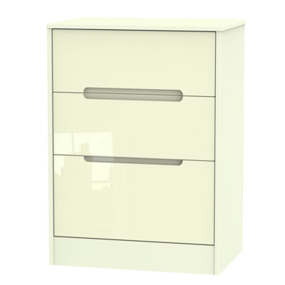 Fully Assembled Vernon 3 Drawer Chest