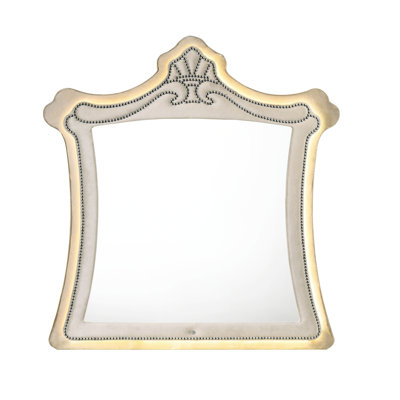 Miroir Lucienne avec DEL en beige