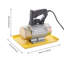 Machine vibrante portative en ciment