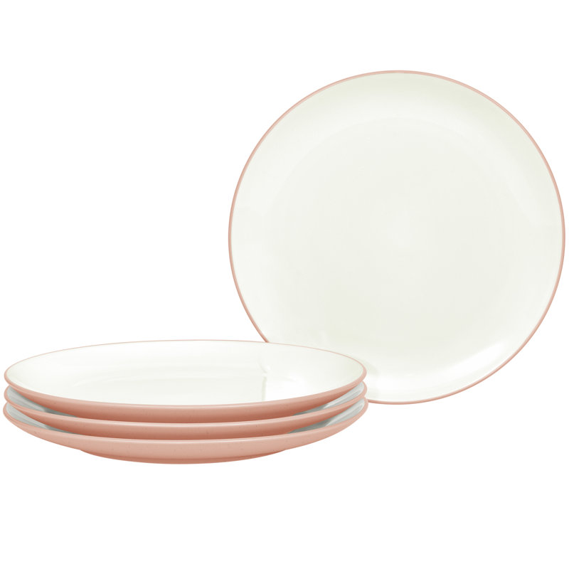 Noritake Colorwave Coupe Salad Plates, 8-1/4", Pink
