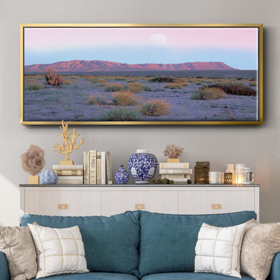 Vallenar Atacama Desert- Framed Canvas
