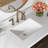 Tidworth 48'' Solid Wood Single Bathroom Vanity with 1.5'' Carrara Quartz Top Sink-647984126-658798173
